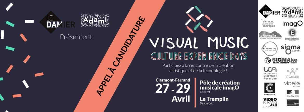 VISUAL MUSIC ouverture candidatures