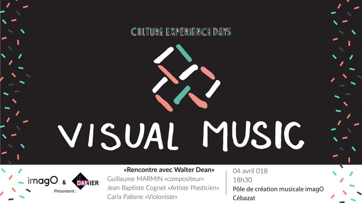 VISUAL MUSIC Rencontre Walter Dean