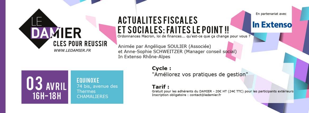 CLÉS POUR RÉUSSIR actualités fiscales et sociales